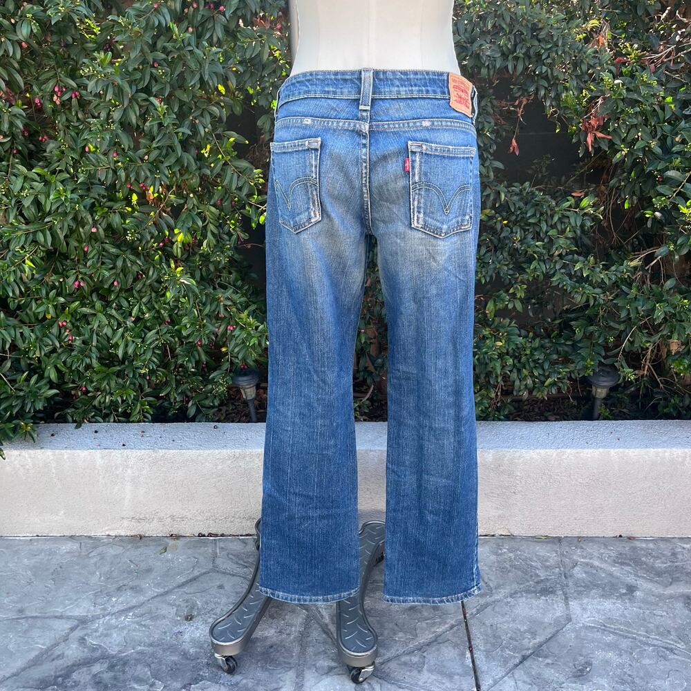 Levi’s Low Boot Cut Jeans Women’s 6M Blue Medium Wash Stretch Bootcut Y2K 2005